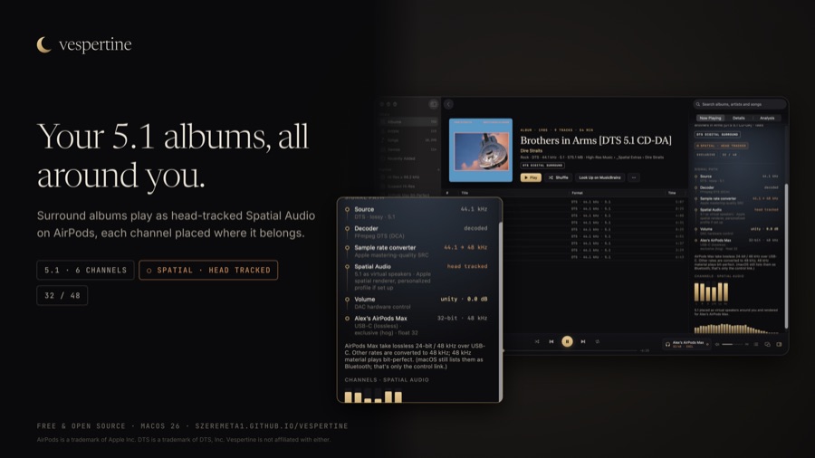 Surround as Spatial Audio on AirPods